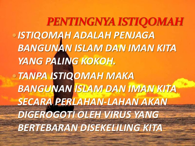 Makna dari Istiqomah Adalah? Simak Penjelasan Istiqomah Beserta Keutamaannya Berikut Makna dari Istiqomah Adalah? Simak Penjelasan Istiqomah Beserta Keutamaannya Berikut