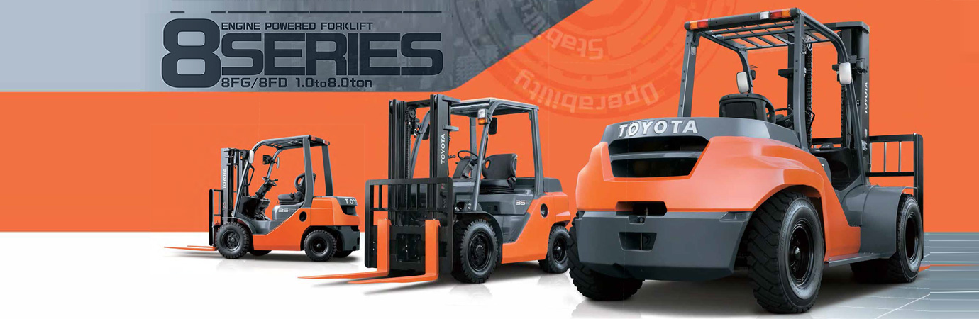 New Toyota Forklift 8 Series ~ PT. EKRADA JAYA INDO TUNGGAL