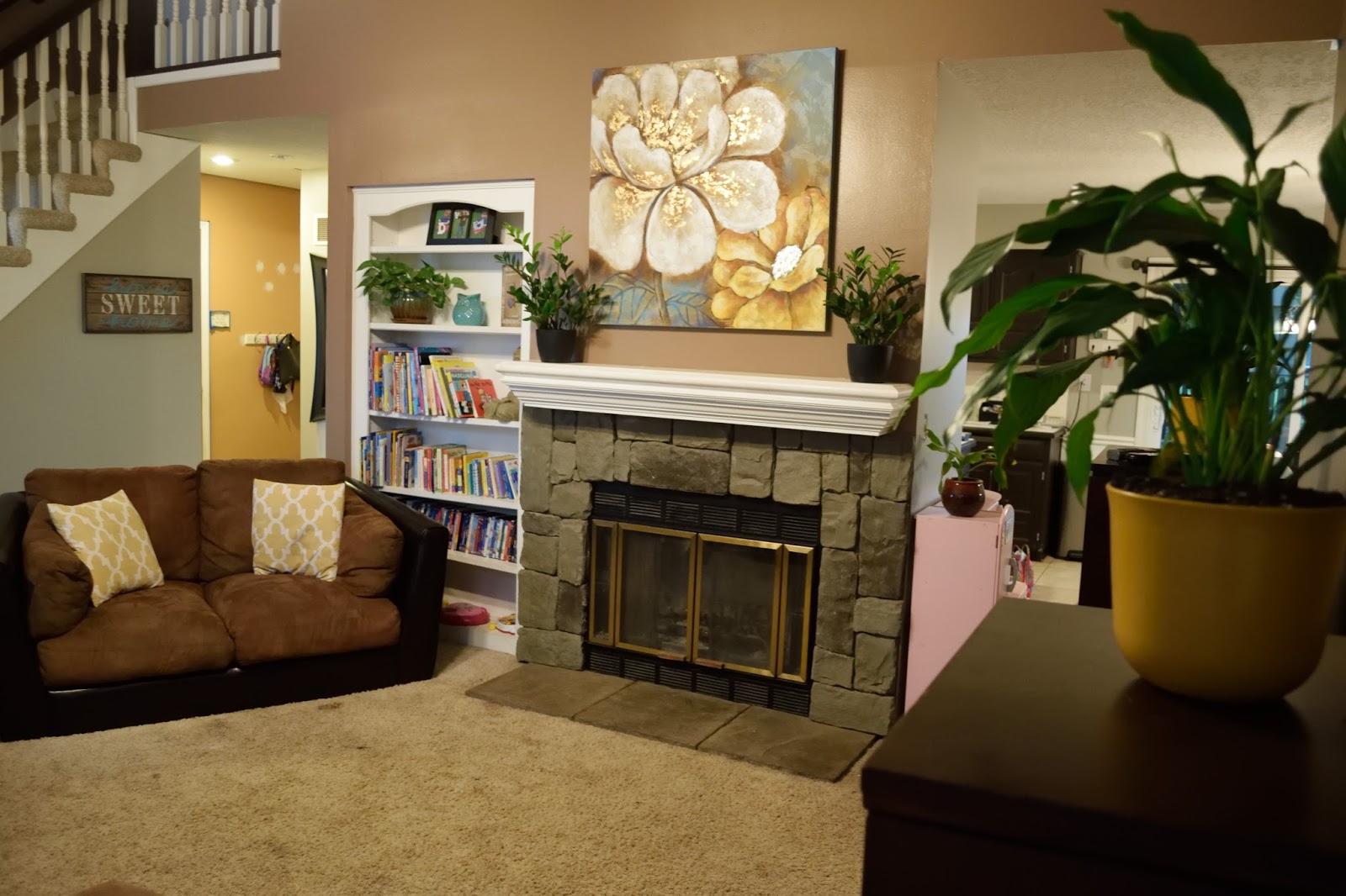 Ashley S Green Life How To Update Fireplace Brass