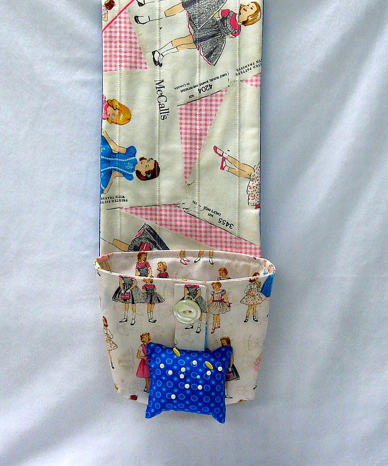 Sandra Sews ) Ironing board caddy )