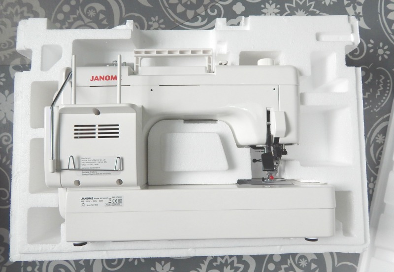 Blog Janome 6600P What's in the box? Sewing Patterns by Mrs H