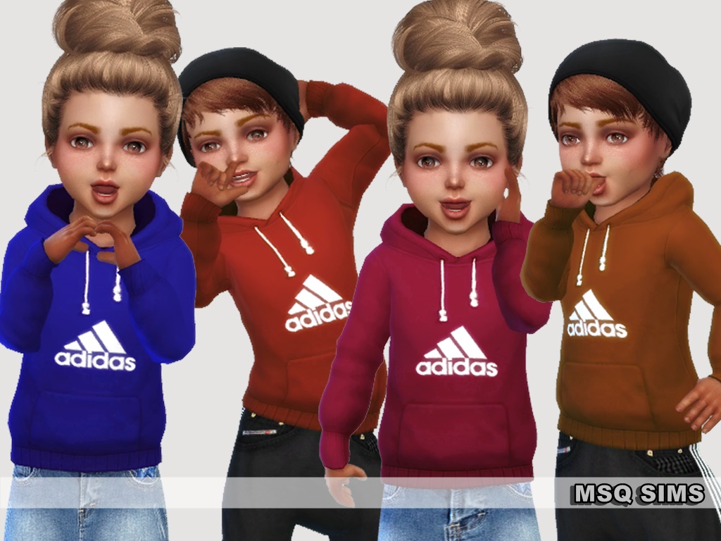 Adidas Hoddies For Toddlers - MSQ SIMS