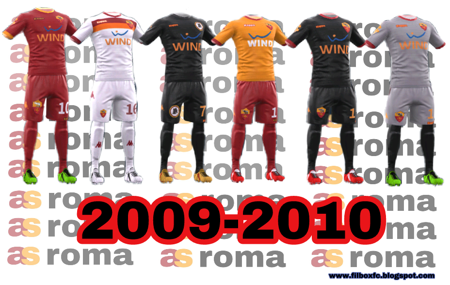 kit roma dream league soccer