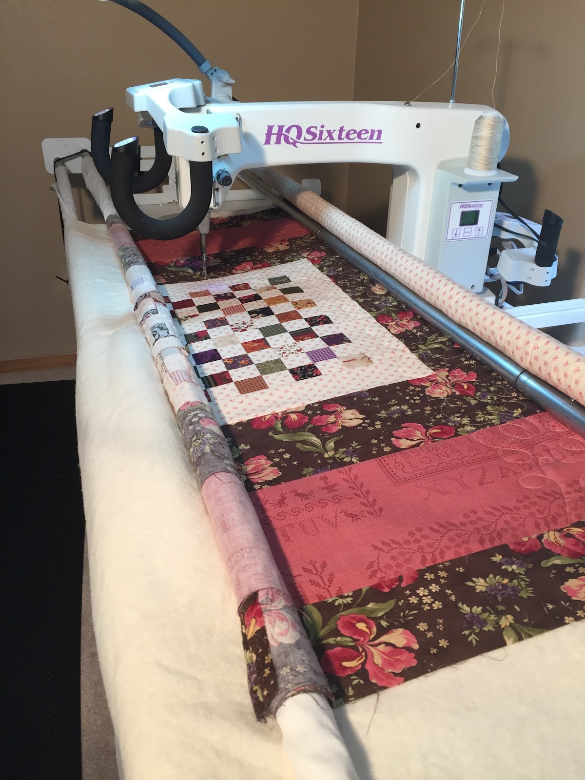 Quilted Tablecloth Busy As Can Be