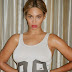 Beyonce Knowles poses in swimsuit that reads '99 problems but my ass ain't one'