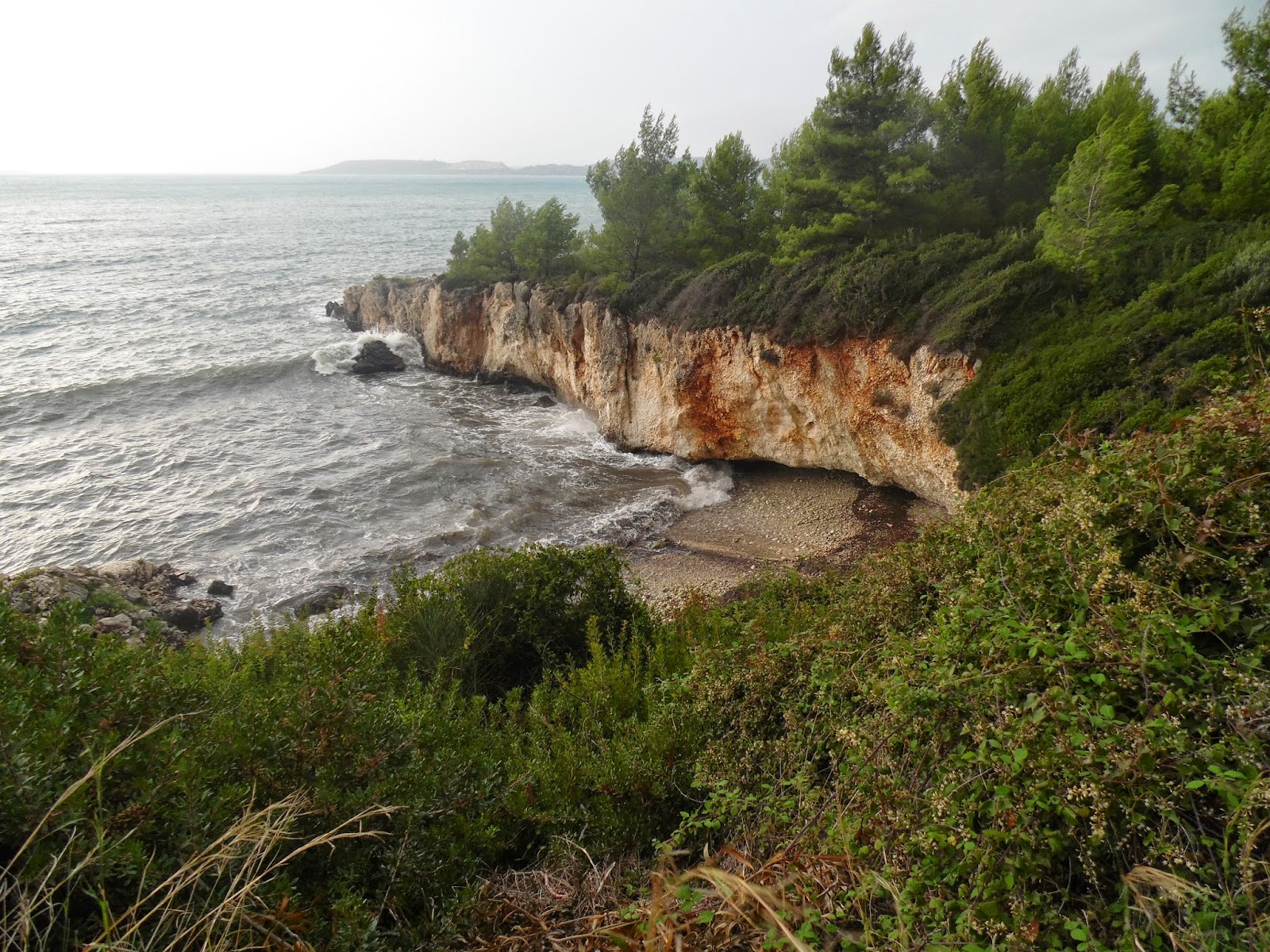 Abenteuer Outdoor Fanari Road Wanderung bei Argostoli in Kefalonia
