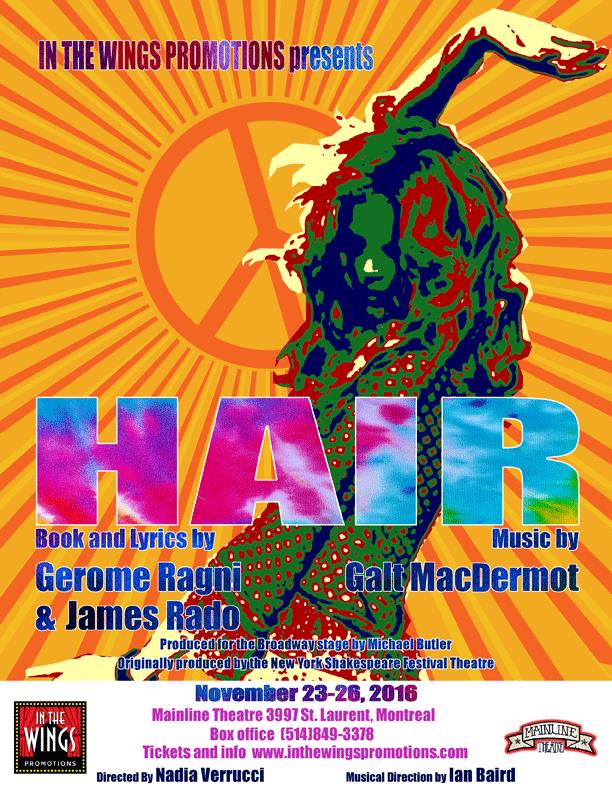 Montreal's Main ARTery HAIR MainLine Theatre Nov. 2327.