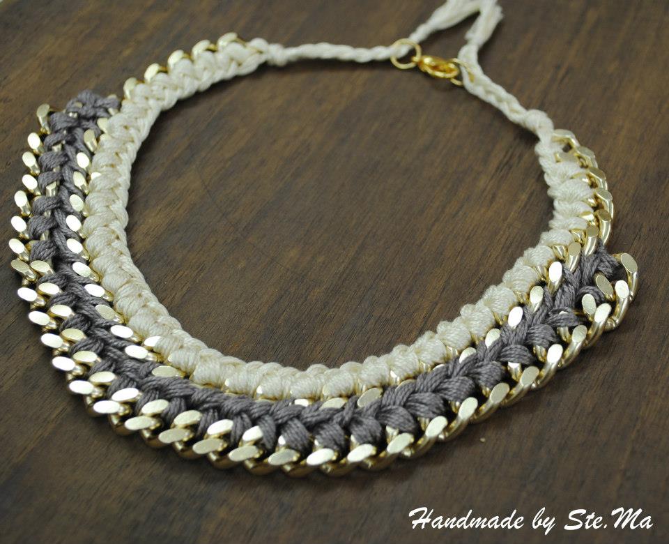 Ste.Ma handmade creations Handmade Double Chain Collar Necklace!!!