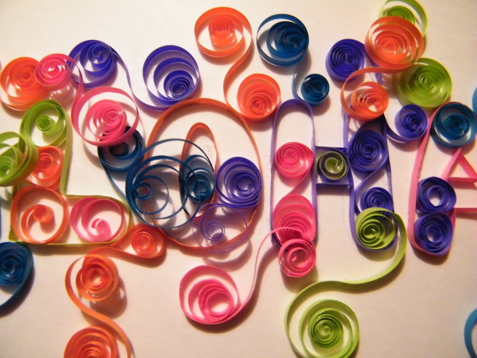 My Potpourri Patch to My Potpourri Patch Paper Quilling