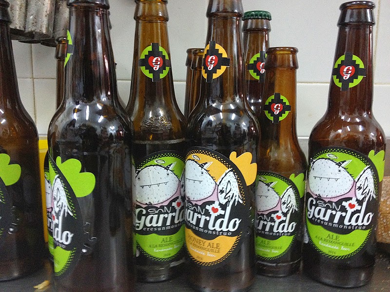 Las dos variedades de cerveza San Garrido, Barrio Garrido