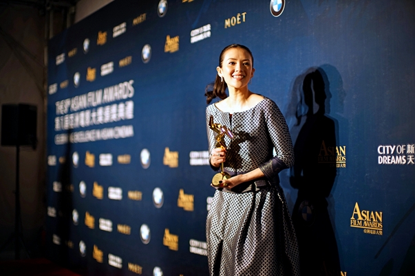 Zhang Ziyi, mejor actriz en los AFA