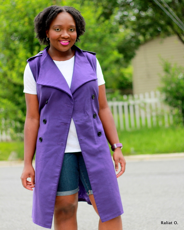 My DIY: Purple Sleeveless Jacket Dress + McCalls 7749 Pattern Review ...