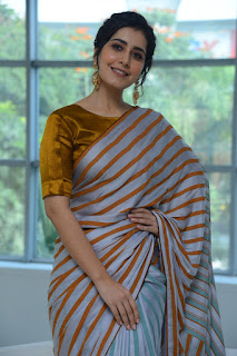 Actress Raashi Khanna New Stills at Prati Roju Pandage movie success meet Actress Raashi Khanna New Stills at Prati Roju Pandage movie success meet