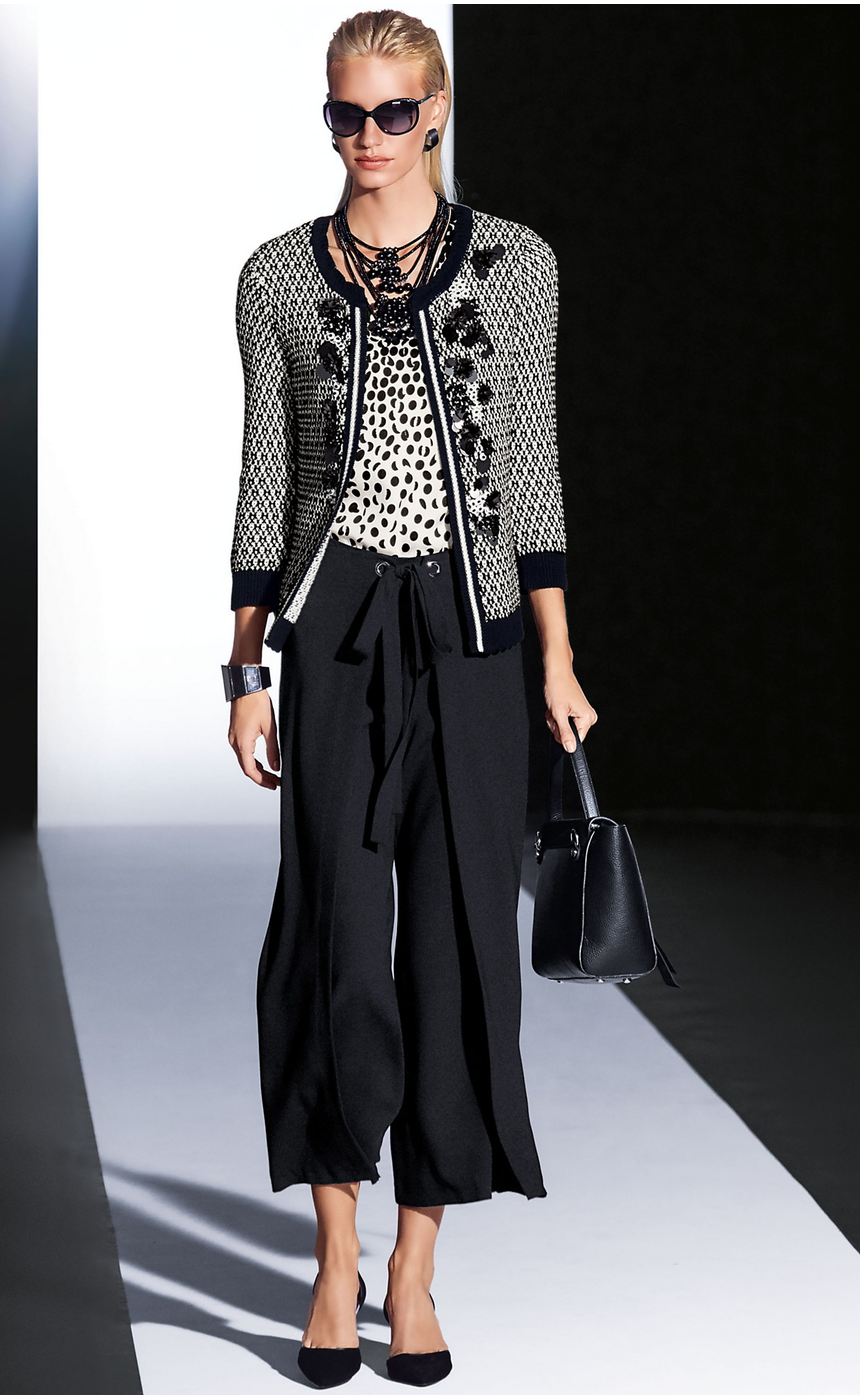 LOOKandLOVEwithLOLO Madeleine Fashion in Black and White