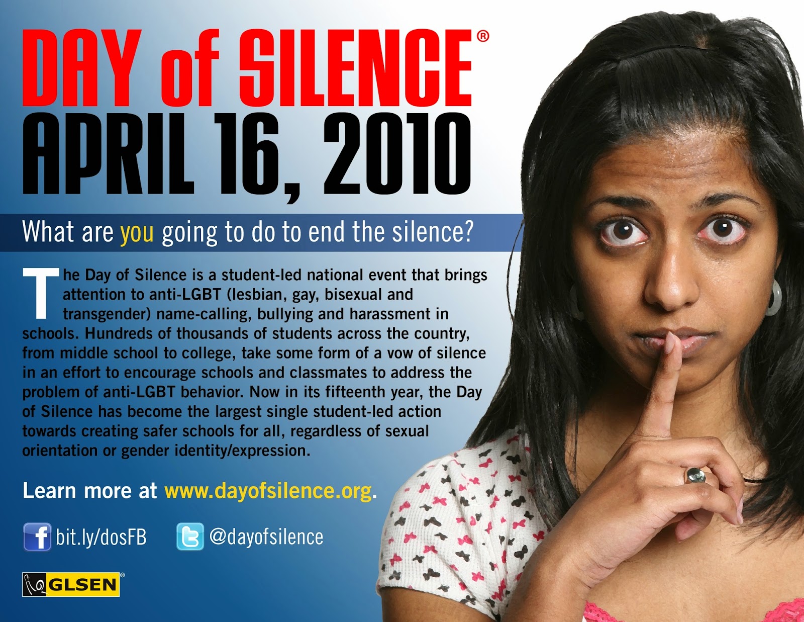 Happy National Day of Silence April