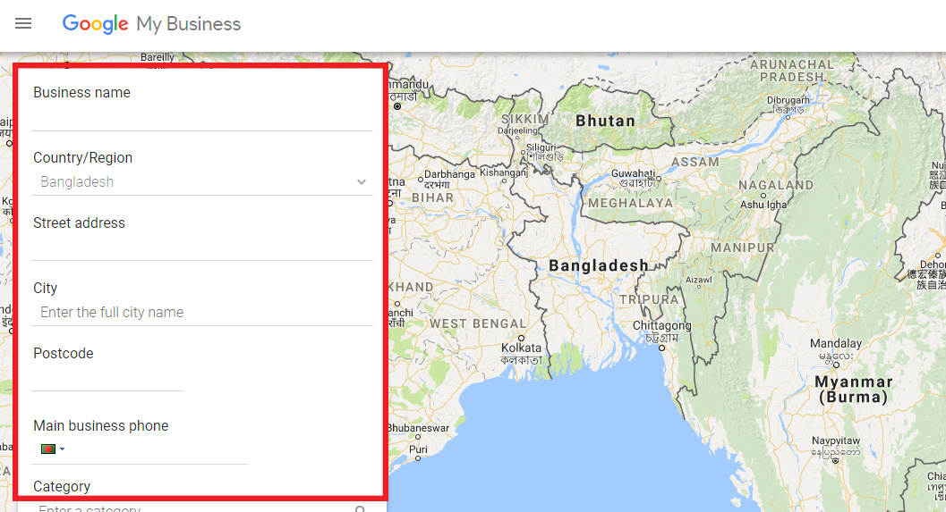 Local traffic to website