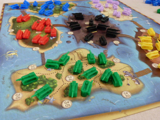 Gioco Da Tavolo Strategico Con Armate E Territori