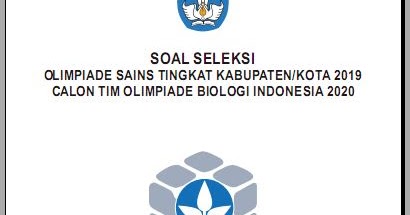 Soal Osn Biologi 2019 Dan Kunci Jawabannya - Blog Pak Pandani