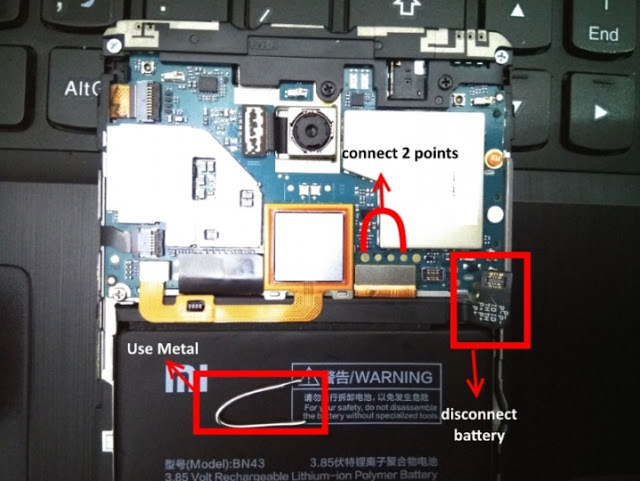 Fix Bootloop dan Brick Xiaomi dan Redmi LB, Cara atasi Bootloop Xiaomi dan Redmi dengan Mode EDL, Atasi Xiaomi dan Redmi Brick dengan Test Point, Cara mengatasi Xiaomi dan Redmi yang Bootloop dengan cara Test Point