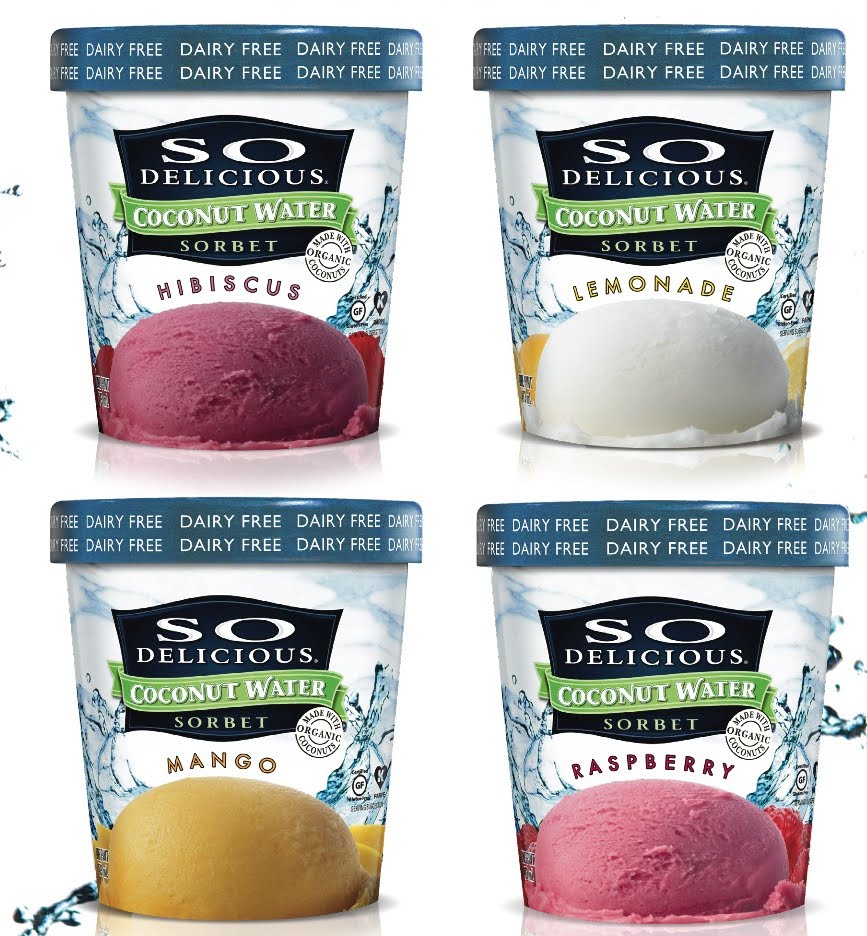 So Delicious Dairy Free So Delicious Coconut Water Sorbet—A Refreshing Summertime Treat! and