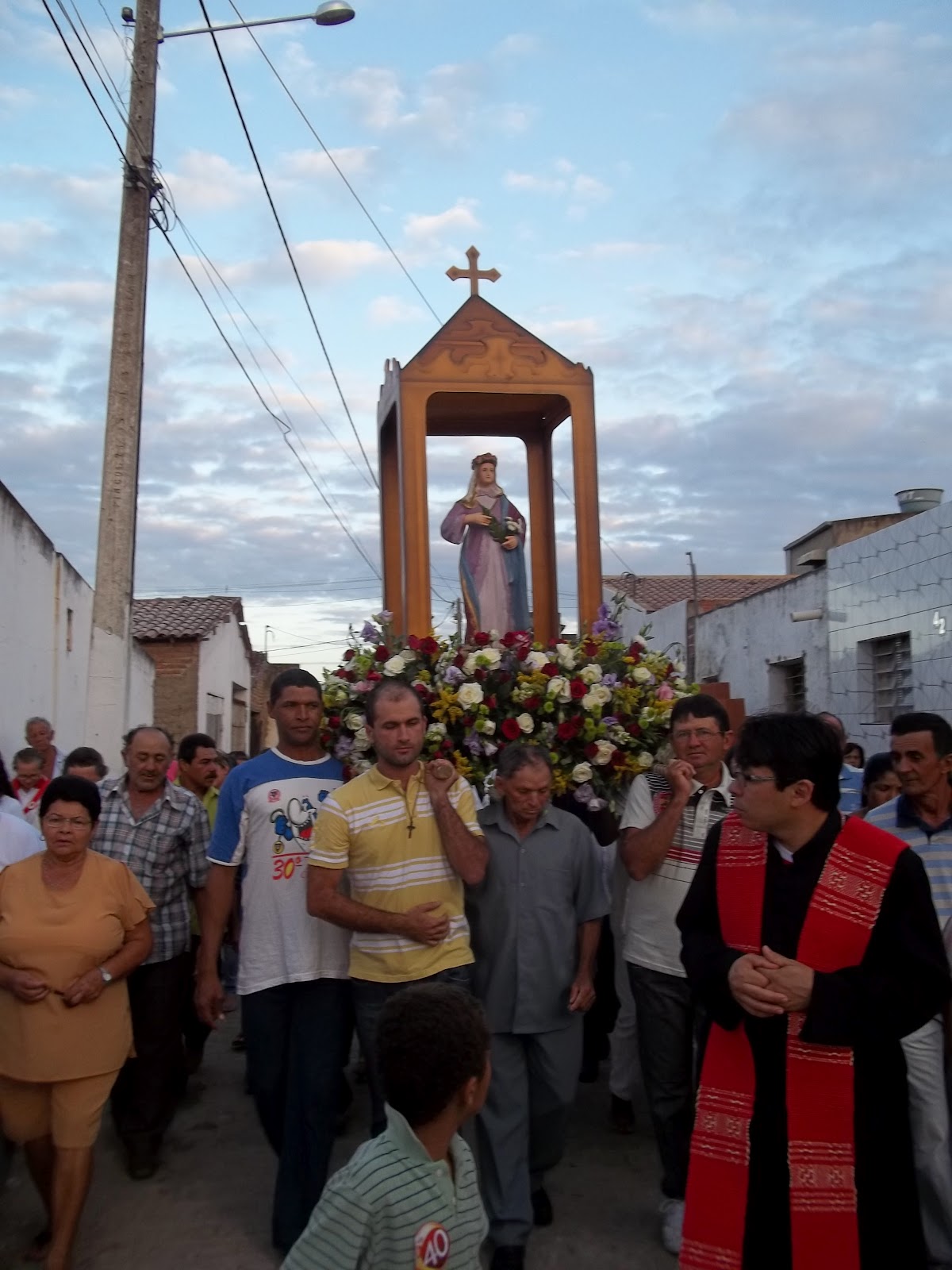 Paróquia de Nossa Senhora do Rosário de Fátima: Procissão de Santa Quitéria