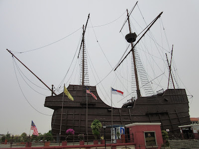 Velero Flor de la Mar, en Melaka