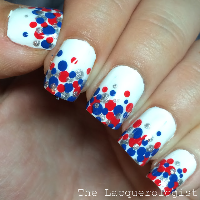 Fourth of July Dot Gradient + TUTORIAL | Casual Contrast | Bloglovin’