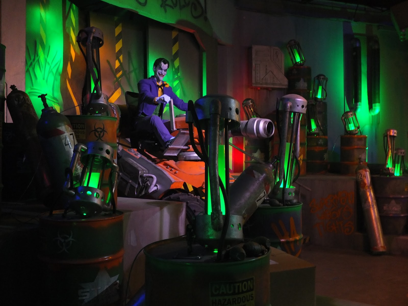 Grand Opening of Justice League: Battle for Metropolis 3D Dark Ride at ...