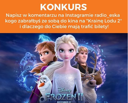 Wygraj bilety na film „Kraina Lodu 2” Konkurs