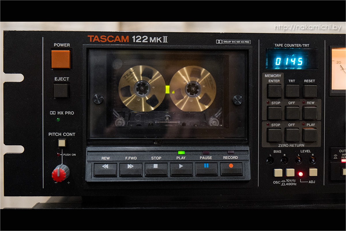 Vintage Audio TASCAM 122 MkII cassette recorder/reproducer