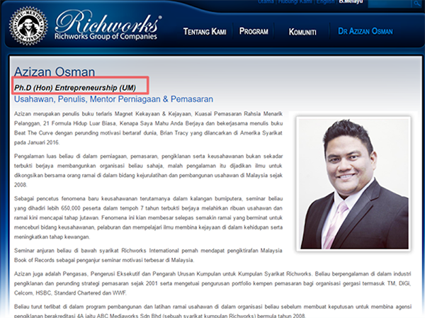 laa.. encik azizan aje rupa-rupanya - um nafi beri phd kepada azizan osman-4
