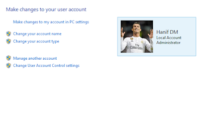 Acount di Windows 8