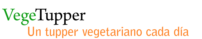 VegeTupper - Un tupper vegetariano cada día