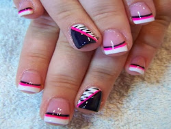 nail tip french designs nails pink tips different acrylic gel short styles border various ways manicure pretty labels without toenail