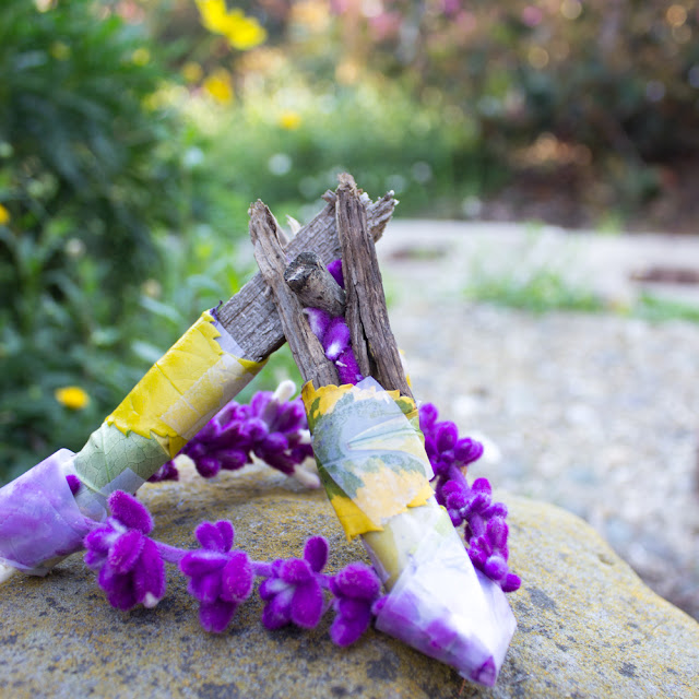 Design and build nature fairy houses with kids- such a great Spring STEAM activity and craft!