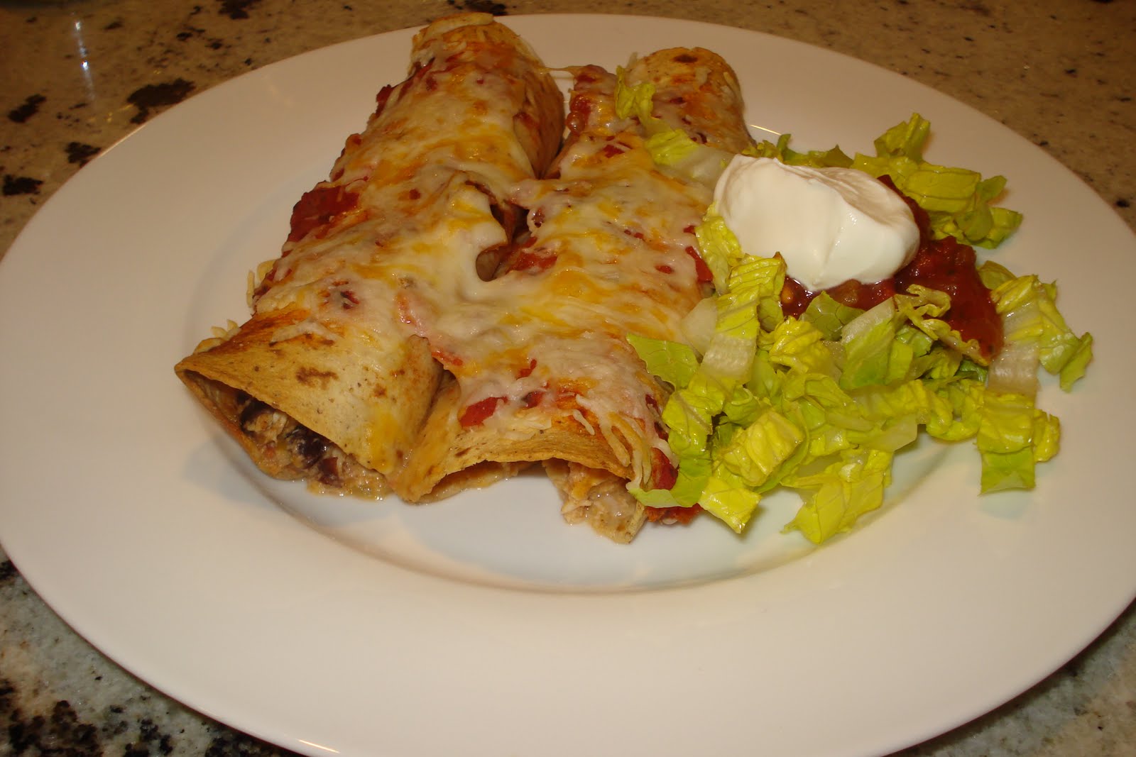 Great Blog Food, Made BETTER High Fiber Enchiladas