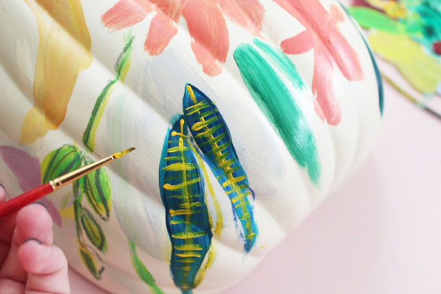 Easy Pumpkin Painting 