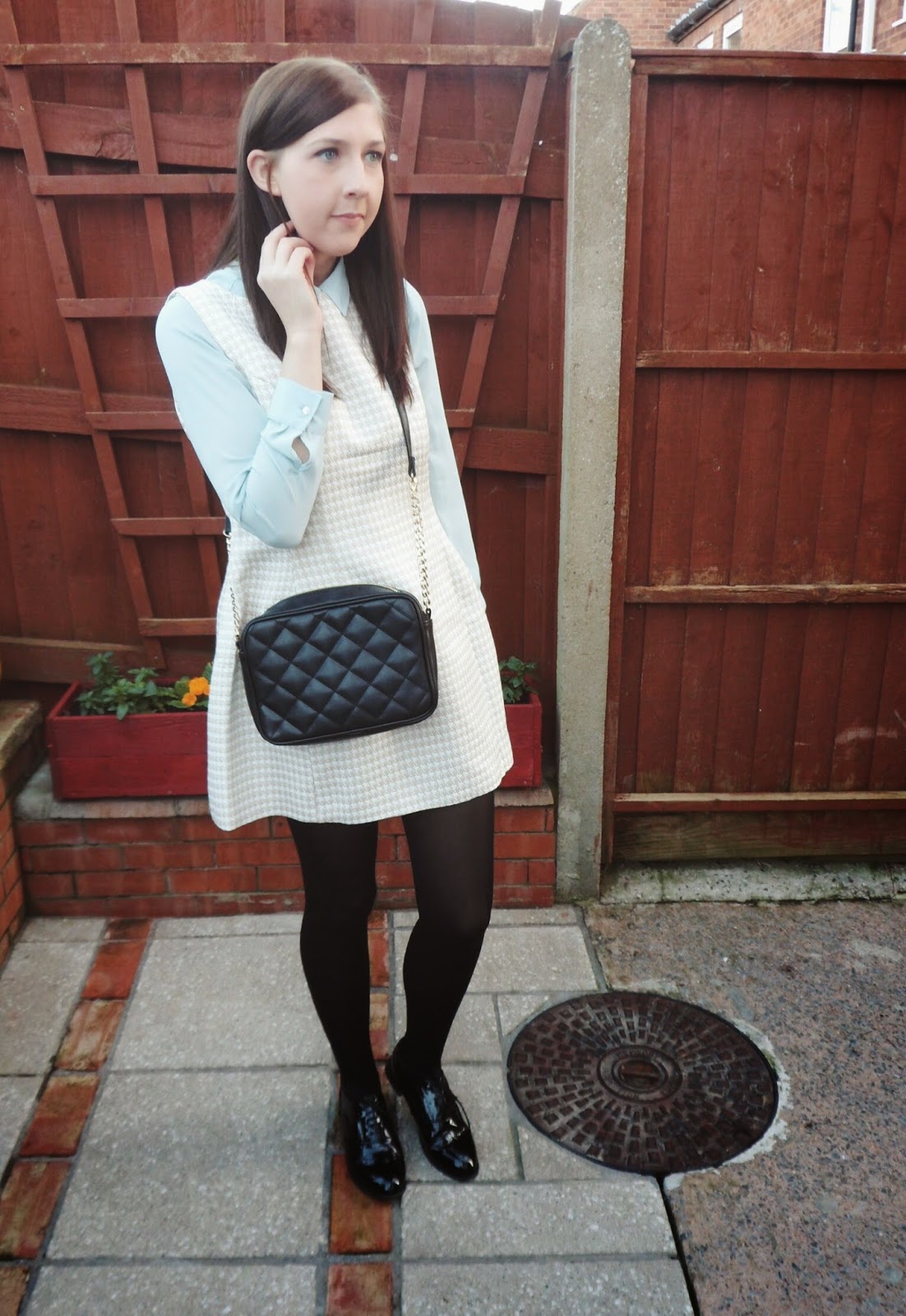 asseenonme, asos, primark, fuschiawhite, wiw, whatimwearing, ootd, outfitoftheday, lotd, lookoftheday, fbloggers, fashion, fashionbloggers, chanel, fblogger, brogues, gingham, fashionblogger, winterfashion, pastels