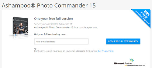 Ashampoo Photo Commander License Key Giveaway