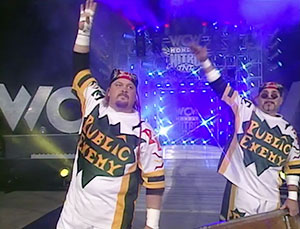 PUBLIC ENEMY 4x6 WCW PHOTO WWE ROH ECW TNA ECW NXT NWO ROCCO ROCK JOHNNY GRUNGE 
