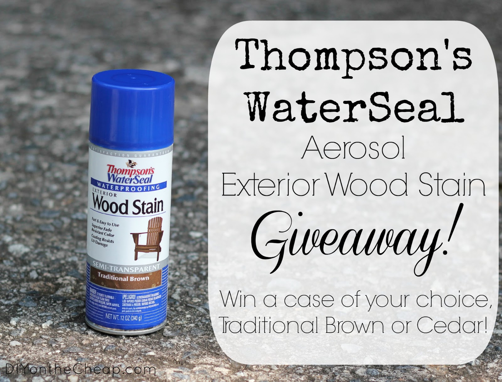 How To Apply Thompsons Water Seal With Sprayer