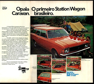 propaganda Caravan - 1975. brazilian advertising cars in the 70. os anos 70. história da década de 70; Brazil in the 70s; propaganda carros anos 70; Oswaldo Hernandez;