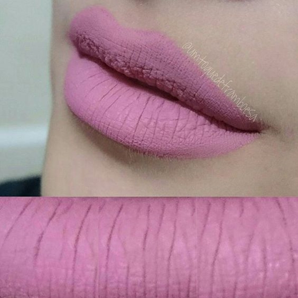 Swatches do batom Danimer Long Lasting cor 18