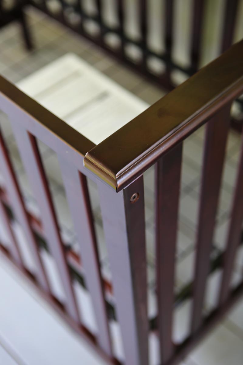 sweetpickins Graco Lauren Convertible Classic Crib in Classic Cherry