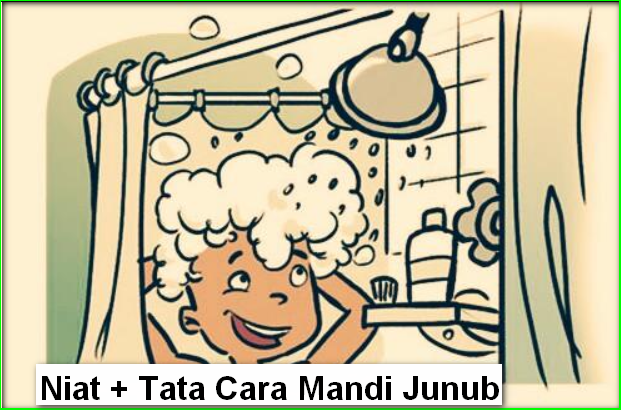 Niat Doa Tata Cara Mandi Wajib Junub Yang Benar Ala Nabi
