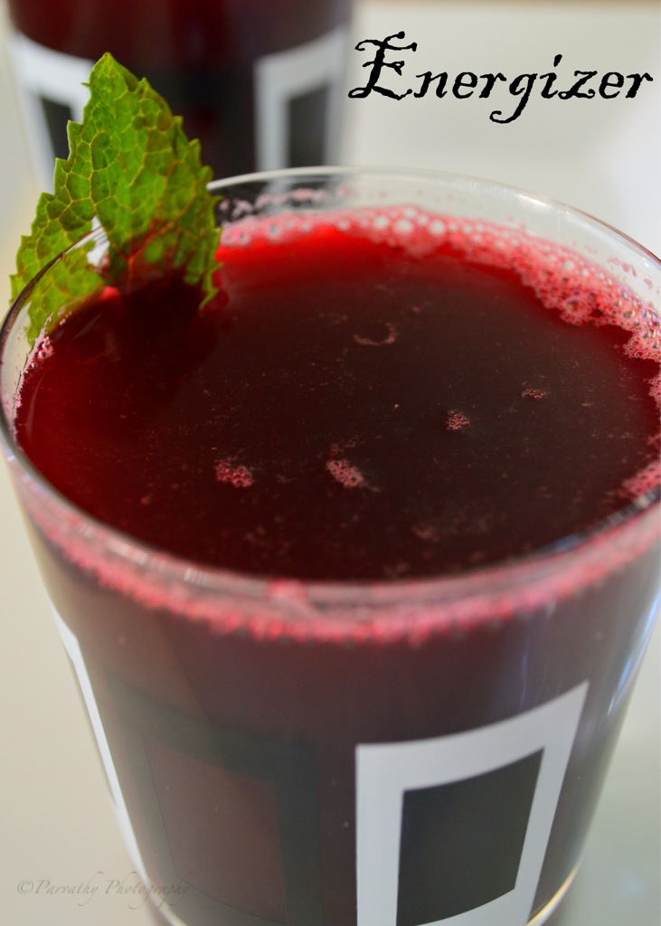 Paru's Kitchen Energizer Instant Energy Juice