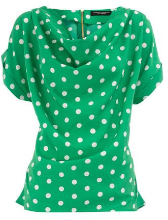 My Journey :D: Polka Dot Top in town