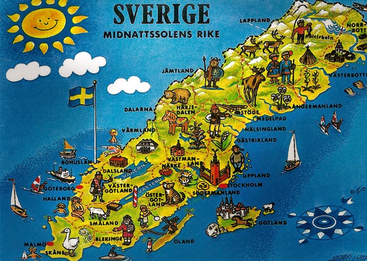 SVEAS C1: Sveriges geografi och natur