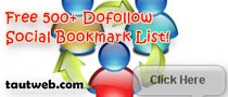 500 Social Bookmark Dofollow Internasional Free PDF Download