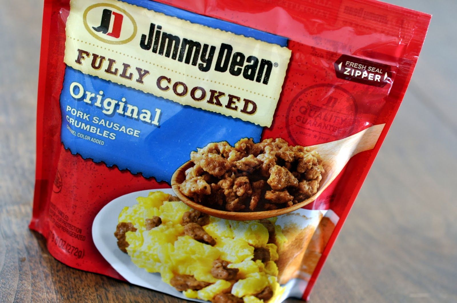 Jimmy Dean Fully Cooked Original Pork Sausage Crumbles | Taste As You Go #JDCrumbles